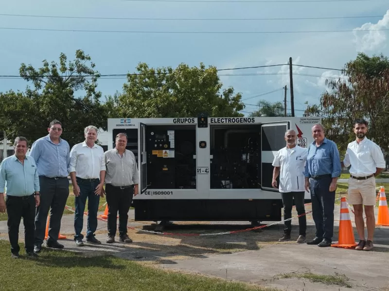 El hospital de Chajar&iacute; recibi&oacute; un nuevo grupo electr&oacute;geno para potenciar sus servicios