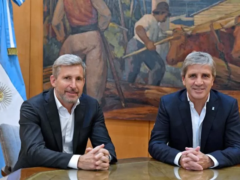 Frigerio se reuni&oacute; con el ministro Caputo para avanzar en obras viales y alivio fiscal para el sector productivo