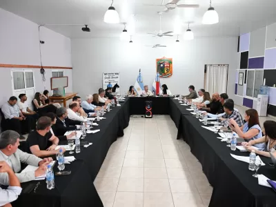 El gabinete provincial se reuni&oacute; en Tabossi para abordar prioridades locales