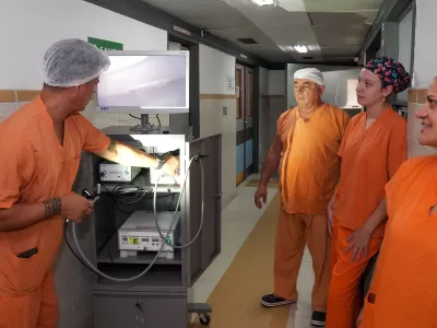 Salud invirti&oacute; m&aacute;s de 35 millones de pesos en una torre de laparoscop&iacute;a para el hospital San Roque de Paran&aacute;