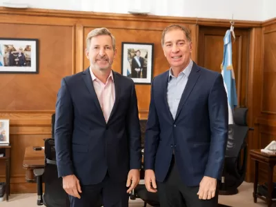 El gobernador Frigerio se reuni&oacute; con Santilli en Casa Rosada