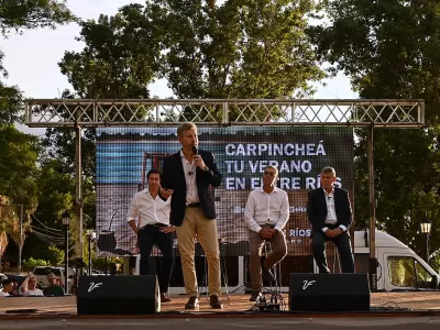 Frigerio inaugur&oacute; desde Villa Urquiza la temporada de verano de Entre R&iacute;os