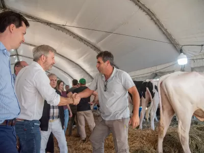 Frigerio particip&oacute; de la Expo Provincial de la Leche y reafirm&oacute; el acompa&ntilde;amiento al sector productivo