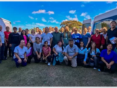 Salud desarroll&oacute; una capacitaci&oacute;n en La Clarita sobre emergencias prehospitalarias