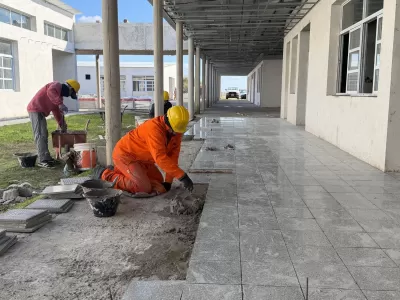 Comenz&oacute; la etapa final de obra del nuevo edificio de la escuela t&eacute;cnica de Larroque