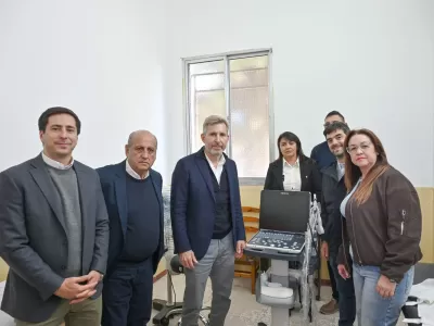 Frigerio supervis&oacute; mejoras en el sistema de salud de Santa Elena
