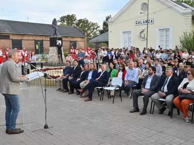 Frigerio participó del acto central por el 113° aniversario de General Galarza