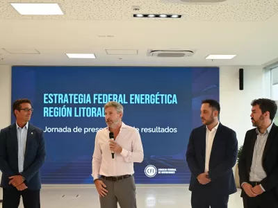 Frigerio particip&oacute; de la presentaci&oacute;n de la Estrategia Federal Energ&eacute;tica y destac&oacute; el potencial de la Regi&oacute;n Litoral